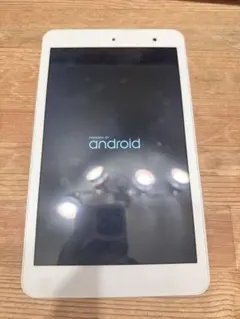 au Qua tab 01 ホワイト Androidタブレット本体