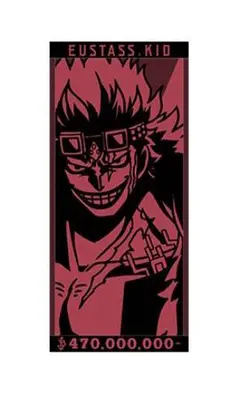 一番くじワンピースLegends over Time/H賞ハーフタオル・キッド柄