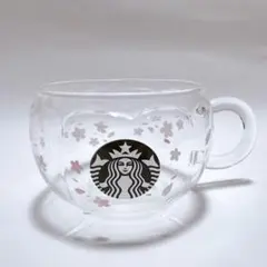 スタバ さくら 2020 耐熱グラスマグ サクラシェイプ Starbucks 桜