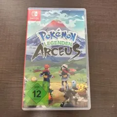 Pokémon LEGENDS アルセウス Switch ソフト海外購入品