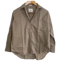 niko and...ニコアンドベーシックレギュラーシャツ 3 モカベージュ