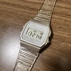 チープカシオ デジタル腕時計 Casio F91W cs130503 クリア