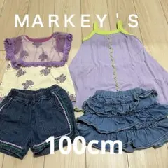 ☆ＭＡＲＫＥＹ＇Ｓ　タンクトップ &デニム&ワンピースSET 100cm☆