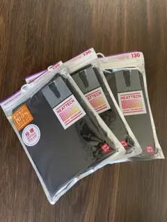 UNIQLO HEATTECH ヒートテックタイツ 130 3枚セット！