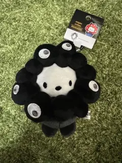 ポチャッコ ミャクミャク ぬいぐるみ M 黒 サンリオ 関西万博 タグ付き