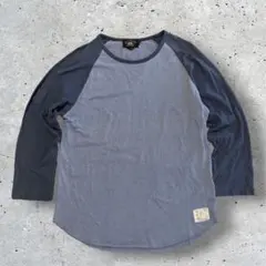 (希少)RRL ダブルアールエル ラグラン ロングスリーブTシャツ ヴィンテージのサムネイル