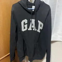 ✨大人気✨　GAP ブラック　フード付きパーカー L