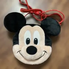 ディズニー　パスケース　ぬいぐるみ　ショルダーバッグ　ミッキー