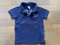 ポロシャツ　100 ネイビー