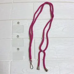 スマホショルダーストラップ 肩掛け ローズゴールド