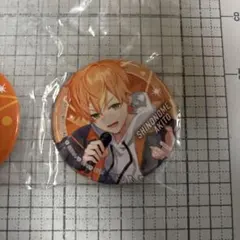 プロセカ セガラッキーくじ 東雲彰人 缶バッジ アクリルキーホルダー
