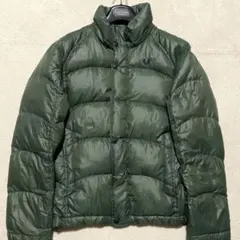 【美品】Fred Perry ダウンジャケット オリーブグリーン 2026年最新】Fred Perry カラー：グリーン系 メンズ ダウンジャケット