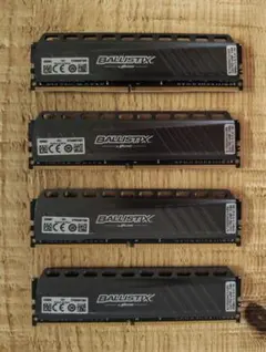 Micron Ballistix DDR4-3000 64GB (16GB×4)のサムネイル