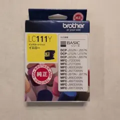 Brother 純正インクカートリッジ LC111Y イエローのサムネイル
