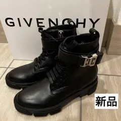 【新品・試着のみ】Givenchy Terra レザーブーツ ブラック 36のサムネイル