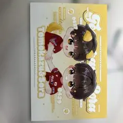 張本智和　松島輝空　ポストカード　ステッカー
