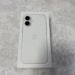 iPhone 16 128GB ホワイト 箱　ケース