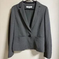 NATURAL BEAUTY BASIC グレー テーラードジャケット Mのサムネイル