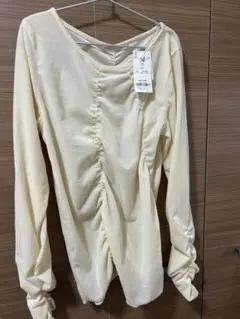 SENSE OF PLACE 長袖Tシャツ クリーム