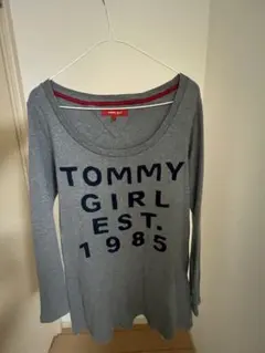 Tommy Girl グレー ロゴTシャツのサムネイル