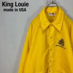 King Louie キングルイ USA製 プリント ナイロン コーチジャケット