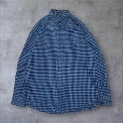 【Eddie Bauer】US輸入アメリカ古着チェック柄メンズ長袖シャツアメカジ