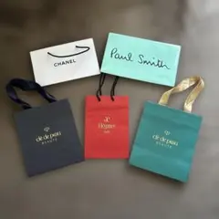 ショップ袋セット CHANEL Paul Smith など