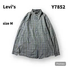 【即購入OK】Levi's 長袖シャツ　サイズM ブルー