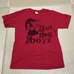 銀杏 Boyz Tシャツ レッド Mサイズ