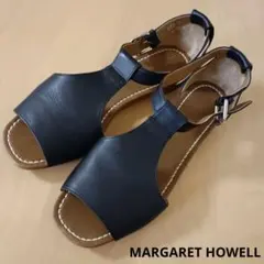 マーガレットハウエル　レザーストラップサンダルのサムネイル