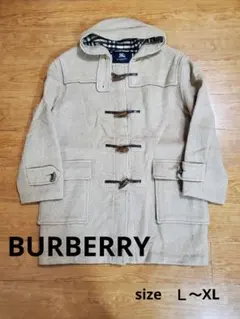 値下げ⭐バーバリーロンドン　メンズダッフルコート　ノバチェック