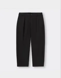 GU カーブタックパンツ　黒　ブラック　XLサイズ