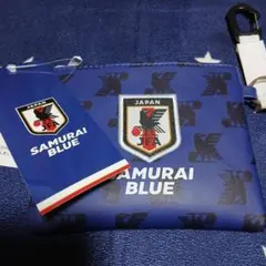 新品☆SAMURAI BLUE 日本代表 ポーチ　八咫烏
