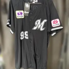 千葉ロッテマリーンズ 荻野貴司Mサイズユニフォーム - メルカリ