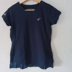 BabolatVネック Tシャツ Mサイズ 黒