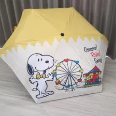 【新品】【即購入OK】スヌーピー 晴雨兼用 折りたたみ傘のサムネイル