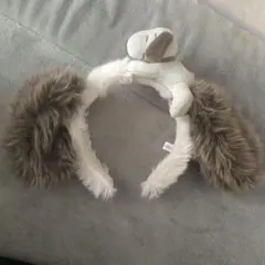 usjスヌーピーカチューシャ ぬいぐるみ付き