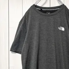 美品 ノースフェイス Tシャツ 半袖 シャツ メッシュ XL ダークグレー