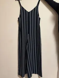GU ストライプ柄 サロペット Sサイズ