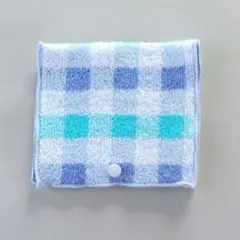 ❸ タオルポーチ ナプキンポーチ サニタリーポーチ ハンドメイド ボタンあり