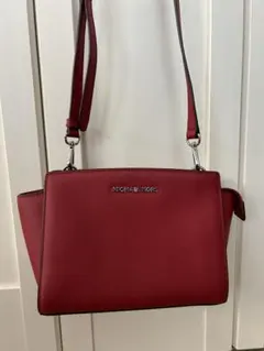 MICHAEL KORS レッドショルダーバッグ