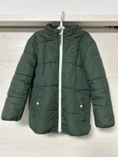 ダウンコート キッズ　120cm ダークグリーン