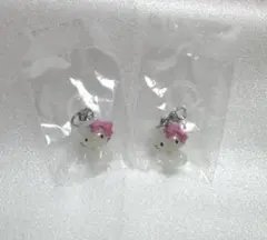 ハローキティ　めじるしアクセサリー　チャーミーキティ　2個セット