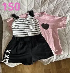 女の子　セパレート水着3点　ラッシュガード