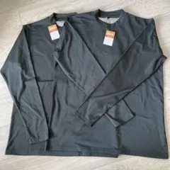 新品⭐️裏起毛 ロンT インナー メンズL 2点セット