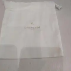 GUERLAIN ホワイト ポーチ 約15cm x 20cmのサムネイル