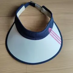平成レトロ　アディダス adidas 帽子　バイザー　ゴルフ　golf