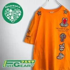 古着 半袖 Tシャツ Ted Company 刺繍 ワッペン ツーリング L相当のサムネイル
