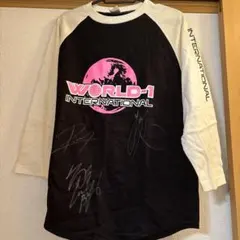ドラゴンゲート WORLD-1 Tシャツ サイン入り