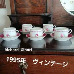リチャードジノリ　インペロカメリア　カップ＆ソーサー プレート セット リチャードジノリ インペロカメリア カップ＆ソーサー、プレートセット